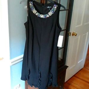 Prelude sleeveless Black Dress, size small, NWT